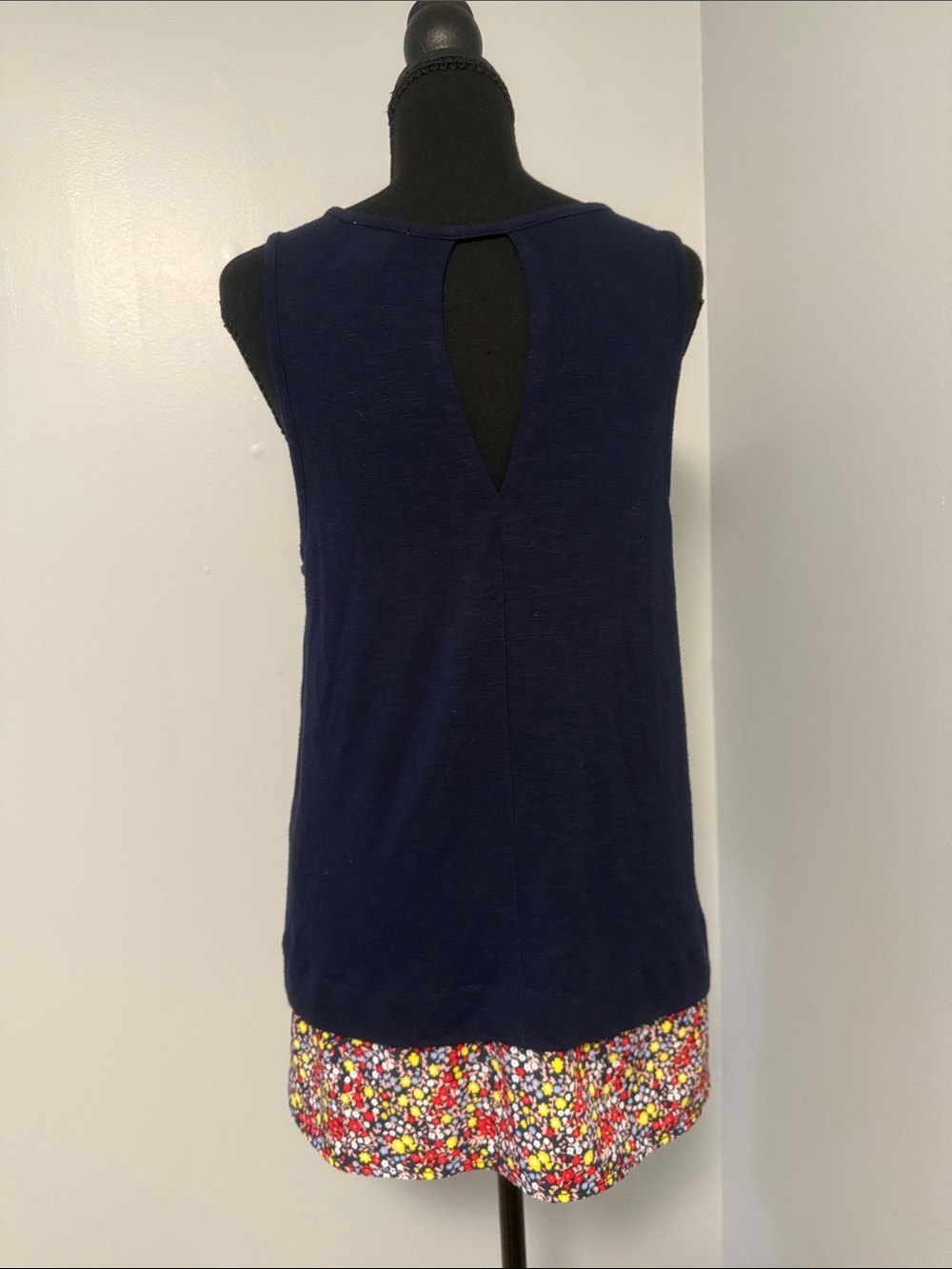 J. Crew Navy Scoop Neck Tank - Picture 4 of 4